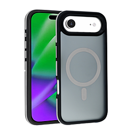 Bicolor Matte Magnetic Translucency Case - WHITE for iPhone Air (Only Ground Shipping)