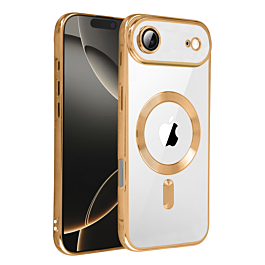 Shiny Wireless Charging Clear Case - GOLD for iPhone Air (Only Ground Shipping)