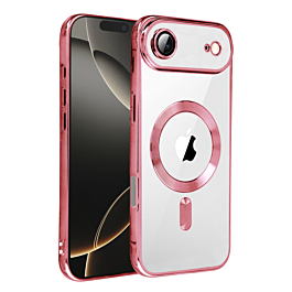 Shiny Wireless Charging Clear Case - PINK for iPhone Air (Only Ground Shipping)