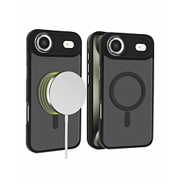 Slim Non-Slip Translucent Matte Wireless Charging Case - BLACK for iPhone Air (Only Ground Shipping)