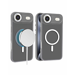 Slim Non-Slip Translucent Matte Wireless Charging Case - GRAY for iPhone Air (Only Ground Shipping)