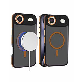 Slim Non-Slip Translucent Matte Wireless Charging Case - ORANGE for iPhone Air (Only Ground Shipping)