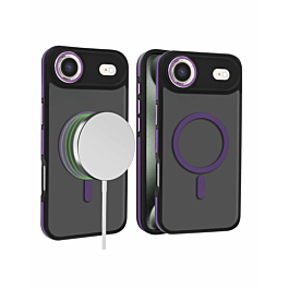 Slim Non-Slip Translucent Matte Wireless Charging Case - PURPLE for iPhone Air (Only Ground Shipping)