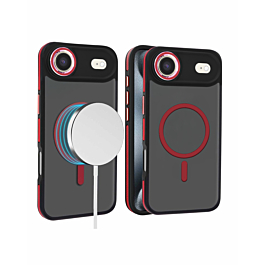 Slim Non-Slip Translucent Matte Wireless Charging Case - RED for iPhone Air (Only Ground Shipping)