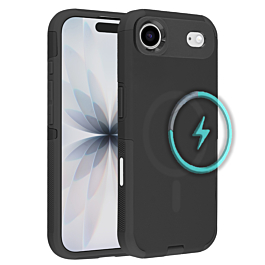 Dual Layer Cases with Wireless Charging - BLACK for iPhone Air (Only Ground Shipping)