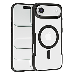 Glossy & Transparent Magnetic Case - BLACK for iPhone Air (Only Ground Shipping)