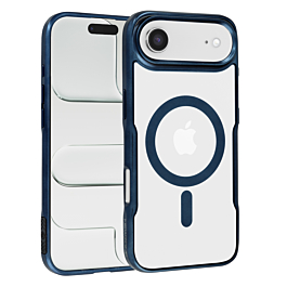 Glossy & Transparent Magnetic Case - DARK BLUE for iPhone Air (Only Ground Shipping)