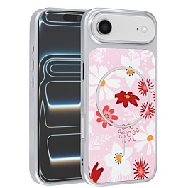 Dual Layer Flower Design Magsafe Cases - LIGHT PINK for iPhone Air (Only Ground Shipping)