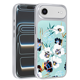 Dual Layer Flower Design Magsafe Cases - GREEN for iPhone Air (Only Ground Shipping)