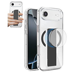 Hard Clear Case with MagGrip for iPhone Air (BLACK) (Only Ground Shipping)
