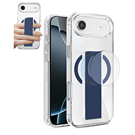 Hard Clear Case with MagGrip for iPhone Air (BLUE) (Only Ground Shipping)