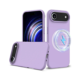 Soft Solid Silicone Case with Wireless Charging - LILAC for iPhone Air (Only Ground Shipping)