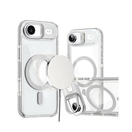 Thin Magnetic Clear Case with Camera Stand Kickstand - CLEAR for iPhone Air (Only Ground Shipping)
