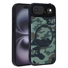 Camo Design Thin Magnetic Case with Camera Stand Kickstand - Style 8 for iPhone Air (Only Ground Shipping)