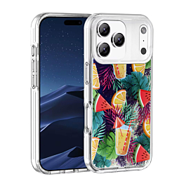 Liquid Quicksand Glitter Cover Case - FRUIT for iPhone 17 Pro (Only Ground Shipping)
