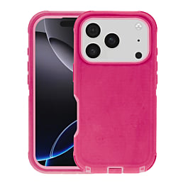 Heavy Duty Case - PINK & PINK for iPhone 17 Pro (Only Ground Shipping)