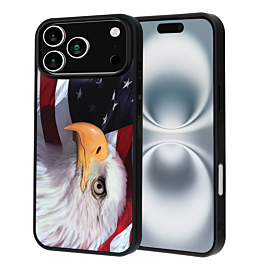 Printing Aluminum Plate Case - EAGLE for iPhone 17 Pro (Only Ground Shipping)