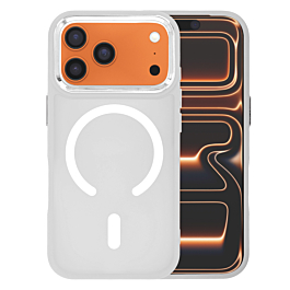 New Magnetic Wireless Charging Case with IC Chip (WHITE) for iPhone 17 Pro (Only Ground Shipping)