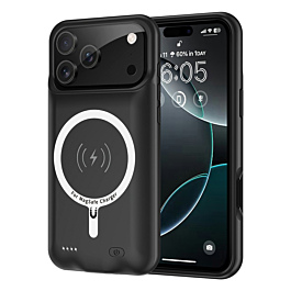Slim Charging Case with Msafe Charging (7000 mAh) for iPhone 17 Pro Max (Only Ground Shipping)