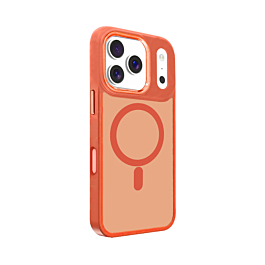 New Magnetic Wireless Charging Case - ORANGE for iPhone 17 Pro Max (Only Ground Shipping)
