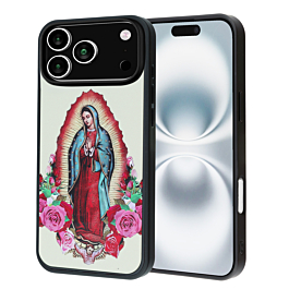 Printing Aluminum Plate Case - Lady of Guadalupe for iPhone 17 Pro Max (Only Ground Shipping)