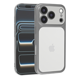 Frosted Transparent Matte Case with Lens Protection  -GRAY for iPhone 17 Pro Max (Only Ground Shipping)
