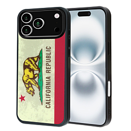 Printing Design Case with Magsafe - CALIFORNIA REPUBLIC for iPhone 17 Pro Max (Only Ground Shipping)
