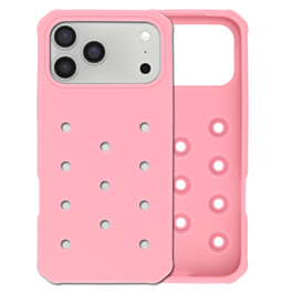 Charm Built Silicone Case (PINK) for iPhone 17 Pro Max (Only Ground Shipping)