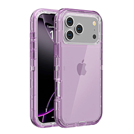 Transparent Shockproof Case - PINK for iPhone 17 Pro Max (Only Ground Shipping)