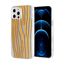 Dual Layer Gold Design Printed Case - 1 for iPhone 12 Pro Max (Only Ground Shipping)