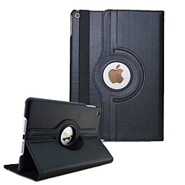 360 Degree Rotating Swivel Stand Case - BLACK for iPad Mini 4 / Mini 5 (Only Ground Shipping)