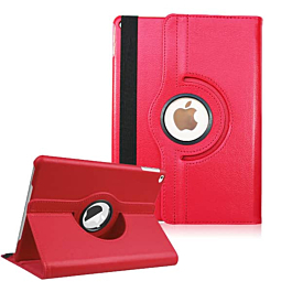360 Degree Rotating Swivel Stand Case - RED for iPad Mini 1 / 2 / 3 (Only Ground Shipping)