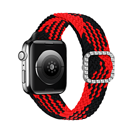 iWatch (38/40/41mm) Nylon Colorful Sport Band with Stone Clip - 2 (Only Ground Shipping)