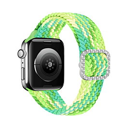 iWatch (42/44/45/49mm) Nylon Colorful Sport Band with Stone Clip - 7 (Only Ground Shipping)