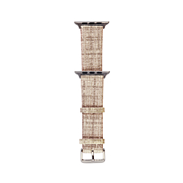 iWatch (38/40/41mm) Nylon Fabric Sport Strap Band - COFFEE (Only Ground Shipping)