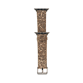 iWatch (38/40/41mm) Bling Silicone Glitter Sport Women Band - GOLD (Only Ground Shipping)