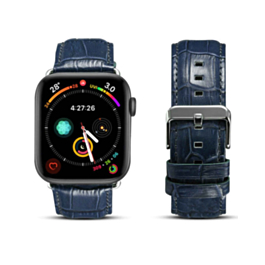iWatch (42/44/45/49mm) PU Leather Case - BLUE (Only Ground Shipping)