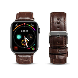 iWatch (42/44/45/49mm) PU Leather Case - BROWN (Only Ground Shipping)