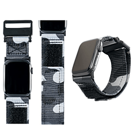 iWatch (38/40/41mm) New Oxford Woven Active Watch Band - CAMO (Only Ground Shipping)