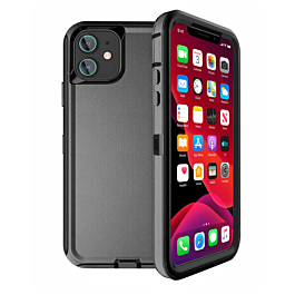 Heavy Duty Case for iPhone 12 Mini (BLACK) (Only Ground Shipping)