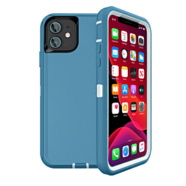 Heavy Duty Case for iPhone 12 Mini (TEAL) (Only Ground Shipping)