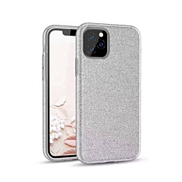Shiny Film Material Innovation TPU Case - SILVER for iPhone 12 / 12 Pro (Only Ground Shipping)