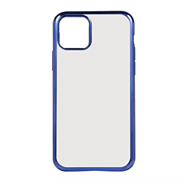 Acrylic Dual Layer Transparent Case - BLUE for iPhone 12 Pro Max (Only Ground Shipping)