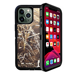 Heavy Duty Case for iPhone 11 Pro (CAMO BLACK) (Only Ground Shipping)