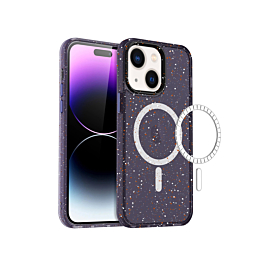 Splash - Ink Design Wireless Charging Case - PURPLE for iPhone 11 (Only Ground Shipping)