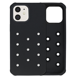 Charm Built Silicone Case (BLACK) for iPhone 11 (Only Ground Shipping)
