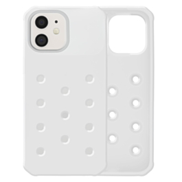 Charm Built Silicone Case (WHITE) for iPhone 11 (Only Ground Shipping)