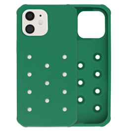 Charm Built Silicone Case (DARK GREEN) for iPhone 11 (Only Ground Shipping)