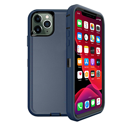 Heavy Duty Case for iPhone 11 Pro Max (DARK BLUE & BLACK) (Only Ground Shipping)