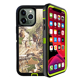 Heavy Duty Case for iPhone 11 Pro Max (CAMO GREEN) (Only Ground Shipping)
